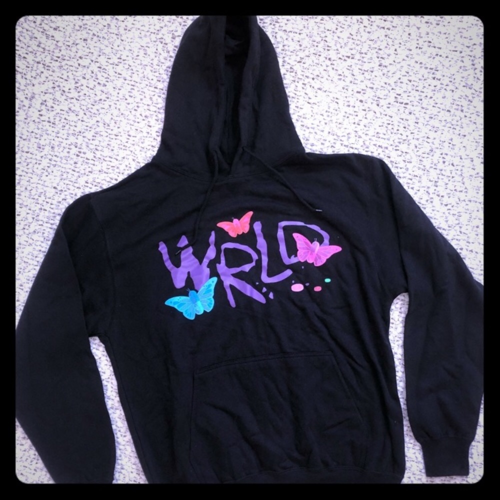 Juice Wrld hoodie.